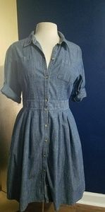 denim dress